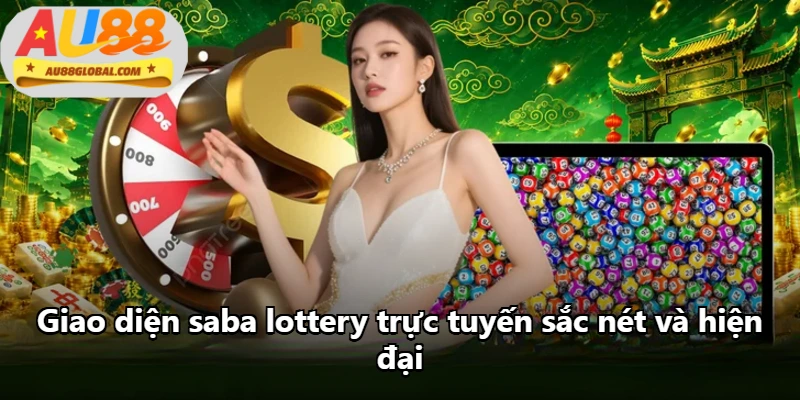 Giao diện saba lottery trực tuyến sắc nét và hiện đại