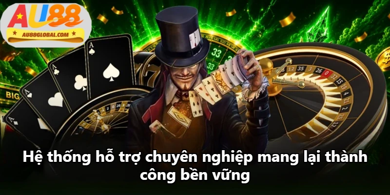Hệ thống hỗ trợ chuyên nghiệp mang lại thành công bền vững